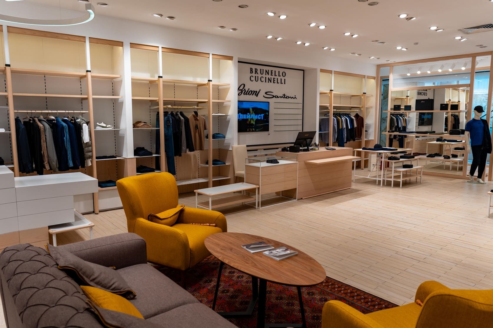 Brioni and Brunello Cucinelli