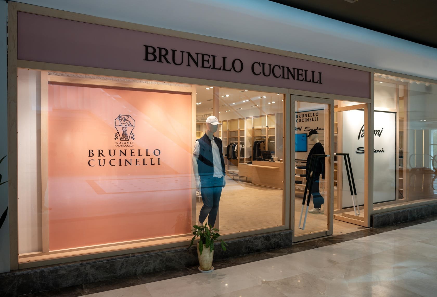 Brioni and Brunello Cucinelli