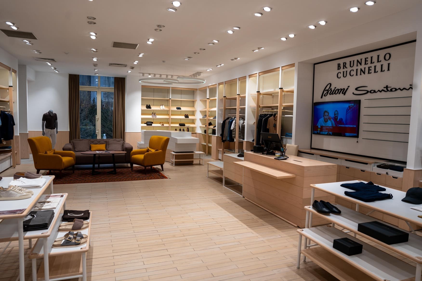 Brioni and Brunello Cucinelli