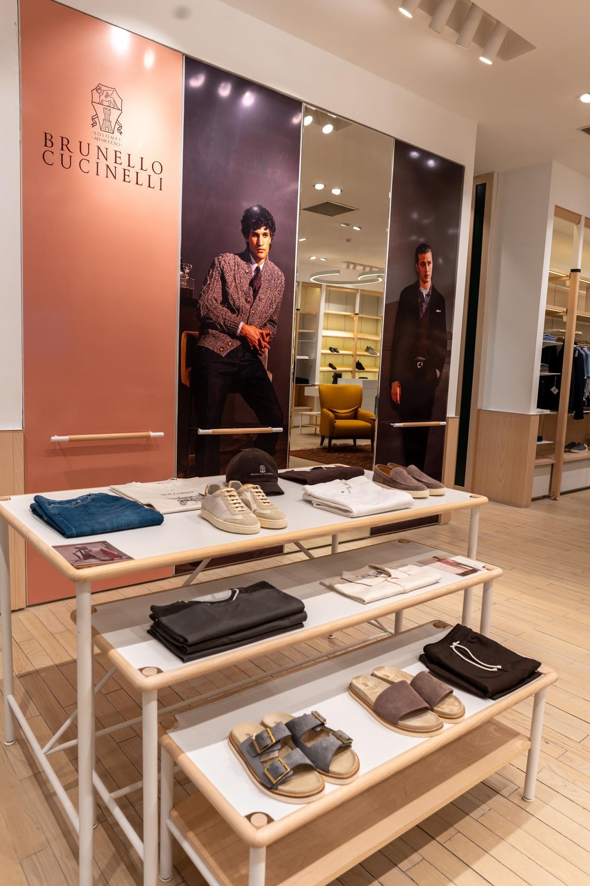 Brioni and Brunello Cucinelli
